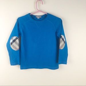 BURBERRY 6Y Long Sleeve Shirt NOVA CHECK patches
